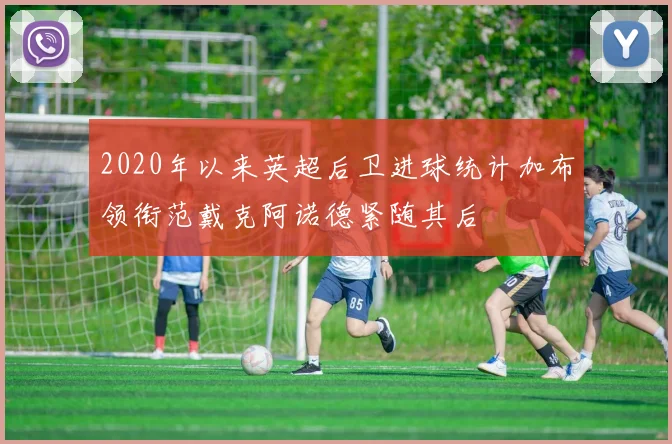 2020年以来英超后卫进球统计加布领衔范戴克阿诺德紧随其后